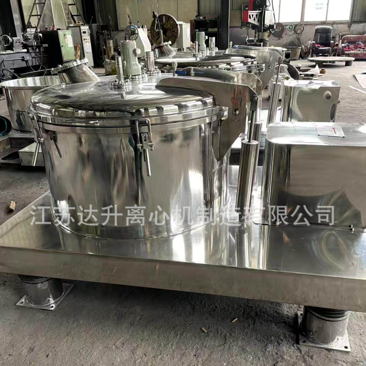 PSB1000平板式大翻盖离心机半自动落地式常速离心机