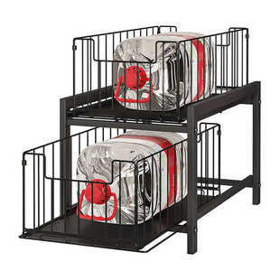 收纳架厨房置物架多层家用桌面省空间多功能卧室卫生间落地储物架