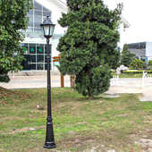 户外灯庭院灯防水草坪灯复古地灯室外欧式 小区路灯别墅高杆景观灯