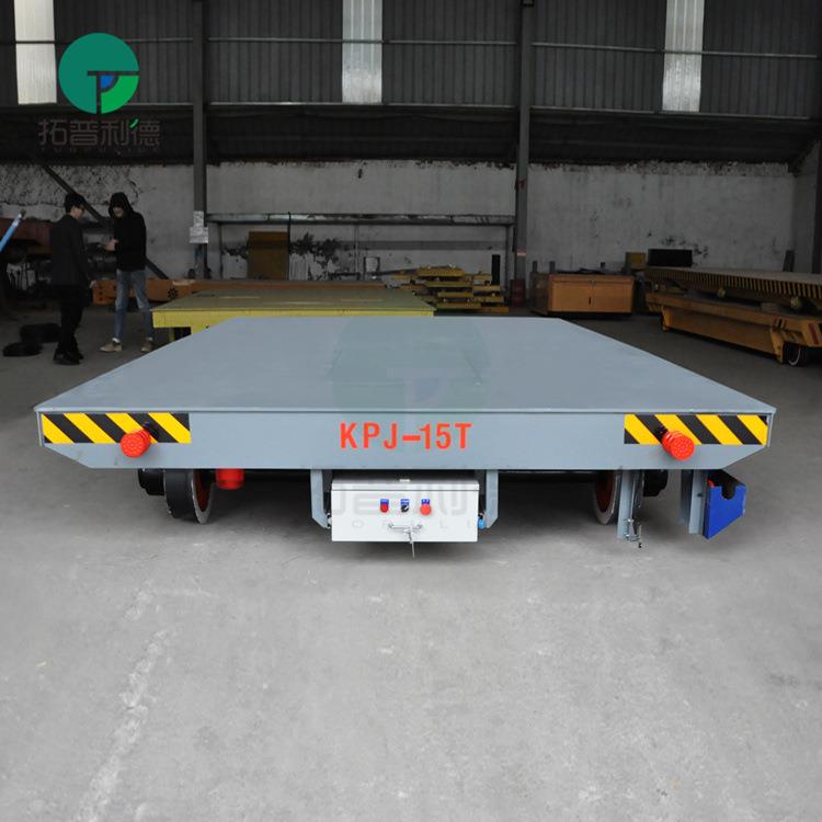 现货出售有轨喷电RDC动平板广元漆房用车轨道平车 电缆卷筒运 输