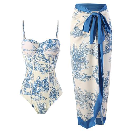One piece swimsuit for women, tight fitting and slimming,