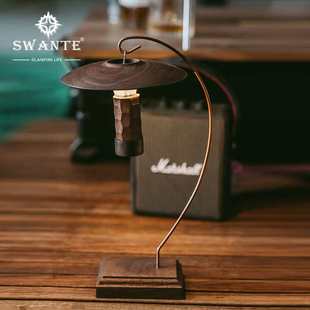 Swante露營燈桌面燈架胡桃木燈架GZ燈塔天火燈ML4造型燈架展示架