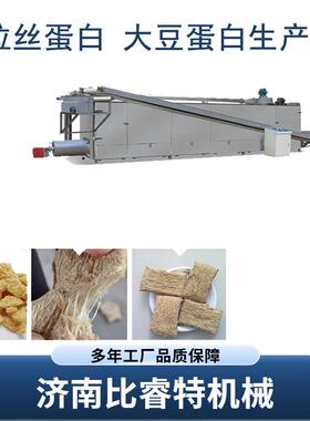 块状柱状球状拉丝蛋白生产线小麦大豆素肉加工设备机械膨化机