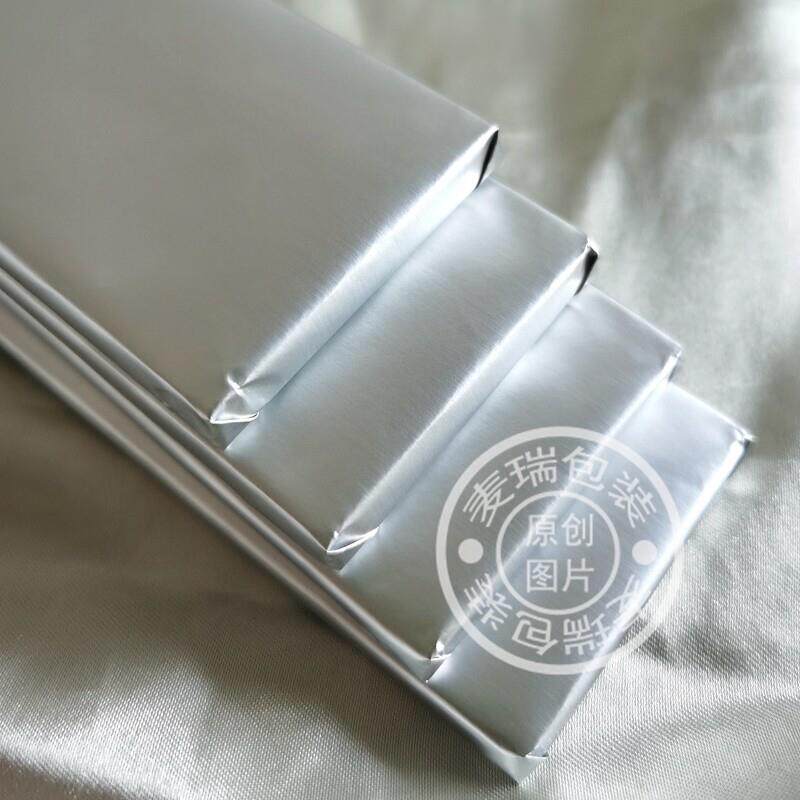 500张光面覆合锡纸 纸和铝箔覆合 大块板块巧克力包装锡箔纸
