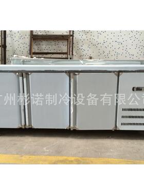 双门沙拉冷藏保鲜工作台厨房设备齐全冷藏工作台商用展示冷柜