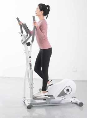 水晶脚踏车健身车磁控机家用机椭圆运动漫步太空室内静音crystal