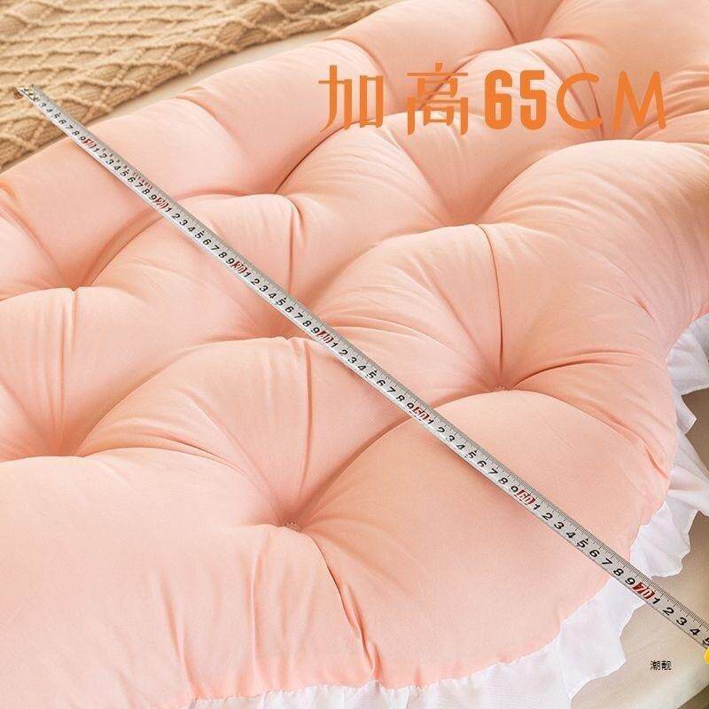 桃韩版床头靠垫公主风床红上靠枕榻可室爱双人大靠背卧榻米软L-10