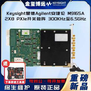 是德KeysightAgilenM9165A2X8PXIe开关矩阵，300KHz