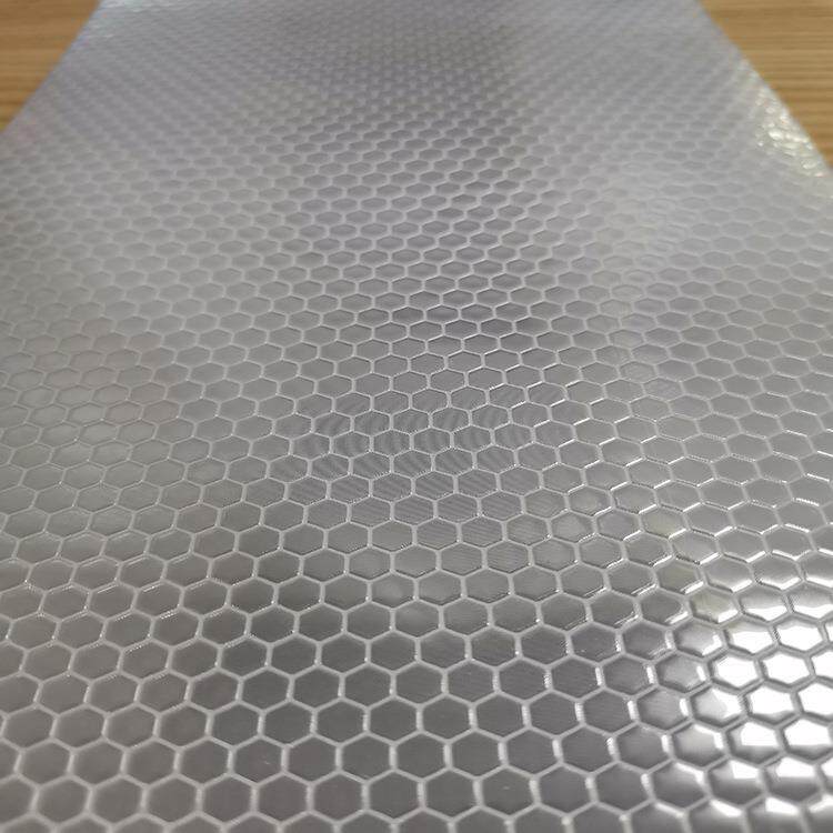 可喷背胶晶彩格反光膜道路标志牌反光膜户外写真广告材料车贴耗材