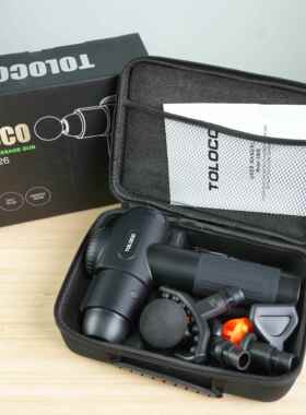 新款TOL肌OCO专筋膜枪肌肉按摩放松业颈器膜枪静音健身用神器触摸