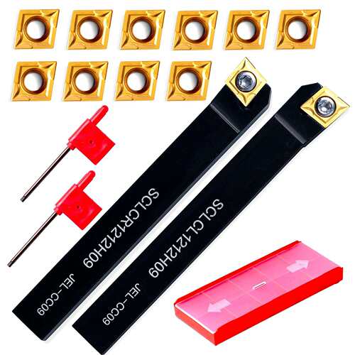 跨境 12mm 2件SCLCL1212H09/SCLCR1212H09+12件CCMT09T304