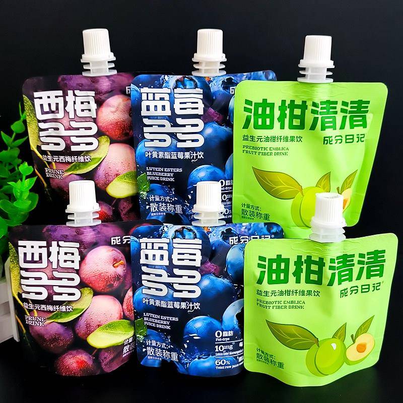 成分日记0脂西梅多多蓝莓多多油柑清清浓缩果蔬膳食纤维便携 果饮