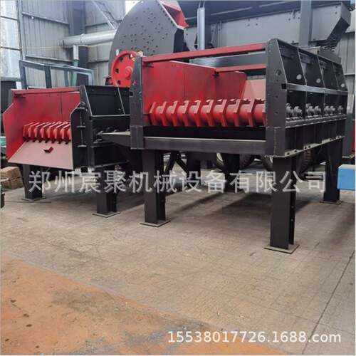 砂石多级联动滚轴筛震动砂石分离机干湿泥土鹅卵土石泥石分离机
