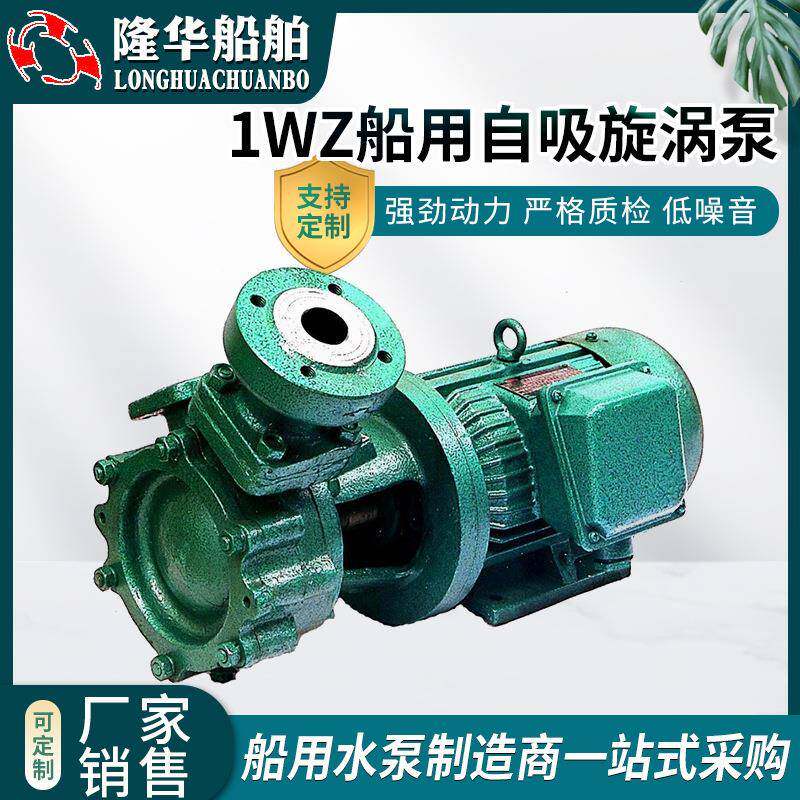 供应1WZ船用自吸旋涡泵压力水柜生活水泵循环泵工业水泵旋涡泵