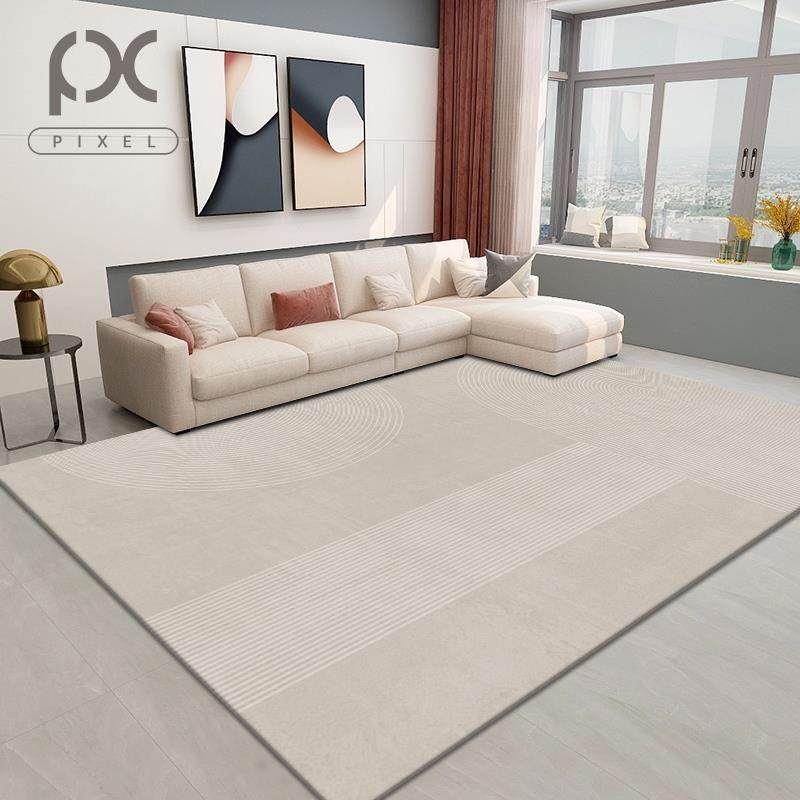 正品地毯厅家用茶几毯轻奢高垫级沙发客地隔加厚卧室床边毯音防滑