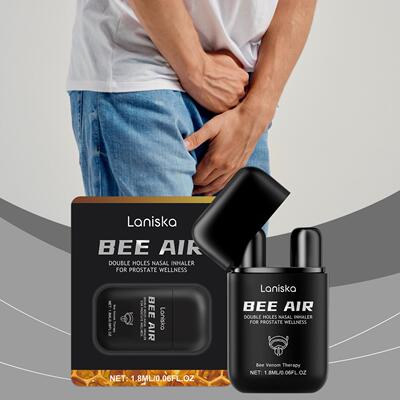 Laniska Male Dual-Nozzle Nasal Inhaler for Daily Cleaning, I