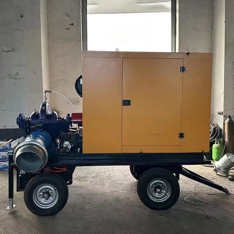 鼎东柴油机抽水泵 高扬程排涝抢险自吸双吸泵防汛抗旱泵车机器