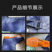 连雨鞋 55丝蓝色下劳保下水裤 防护坑道服 半身防水钓鱼裤 永庭下水裤