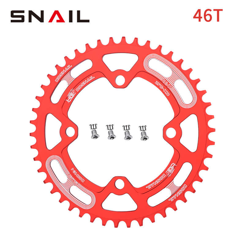 BDSNAIL正负齿大盘折叠车山地自行车104BCD改装单盘44/48/50/52齿