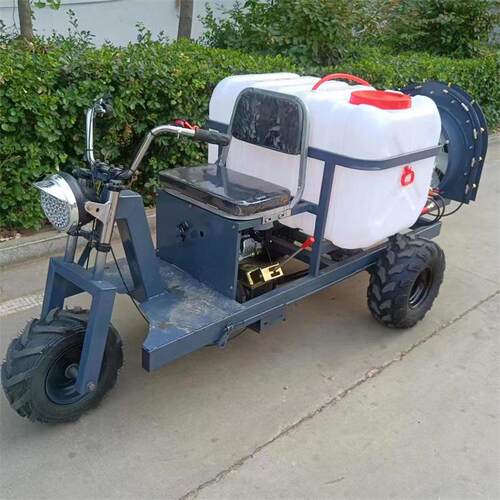 双动力汽油果园打药机柴油风送打药机三轮车果树打药机
