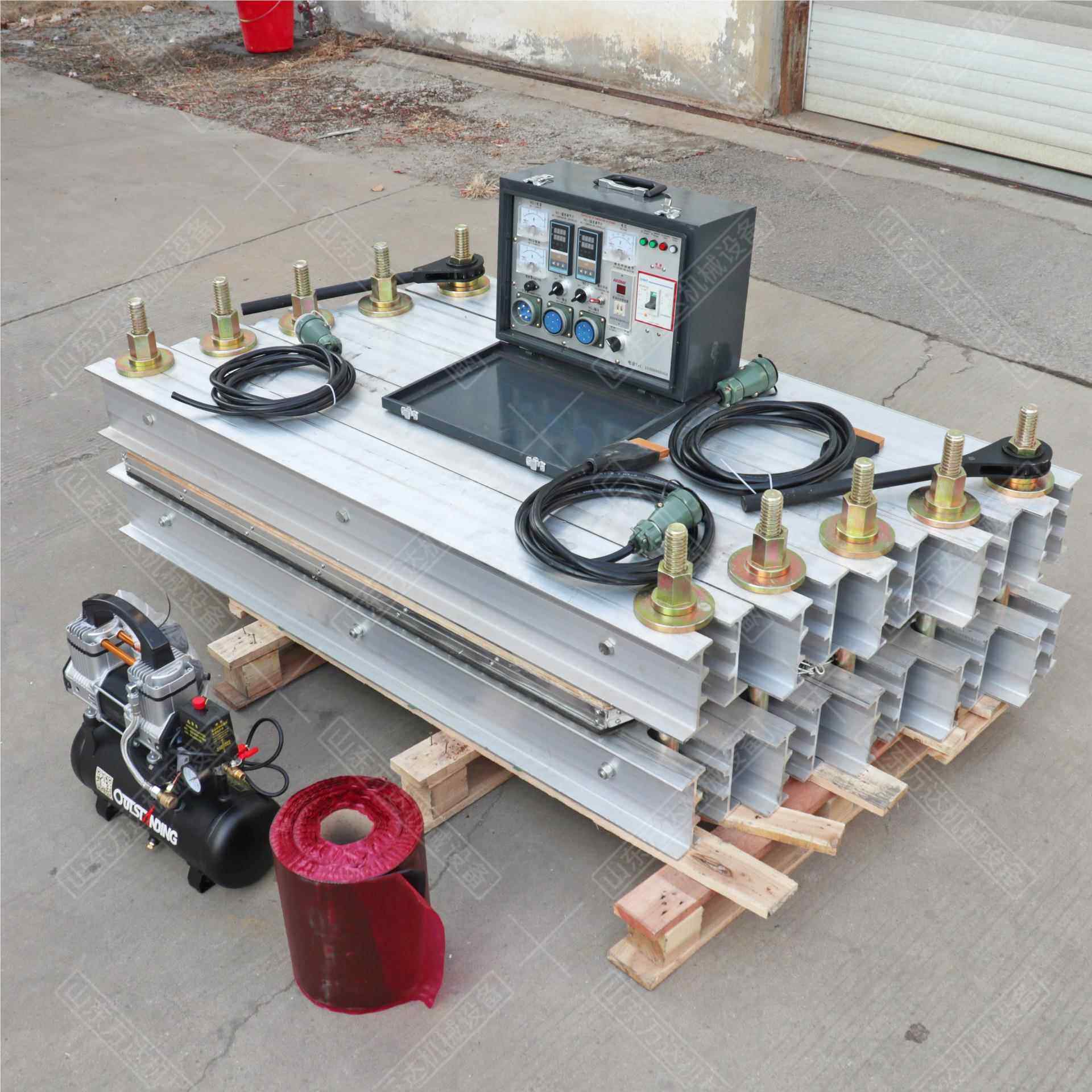 矿带用皮硫化机 输送带胶接修补设加备 电水冷却橡胶皮1200型硫热,搬运/仓储/物流设备,其他起重搬运设备,淘宝优惠券,粉丝福利购,淘宝优惠卷