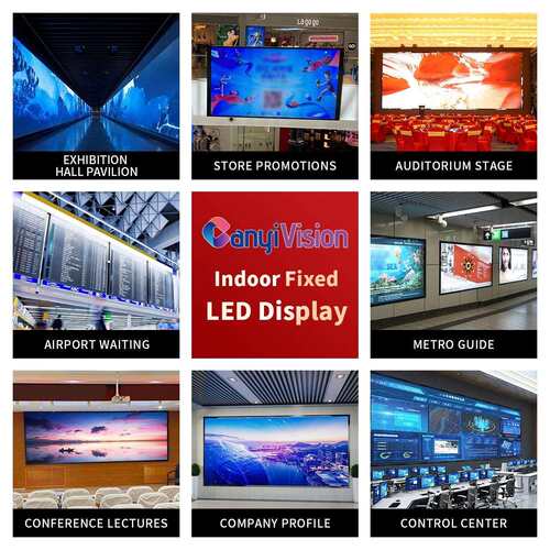 led显示屏室内全彩显示屏p1.86p2p3会议室展厅展示直播室大屏幕定