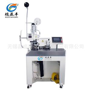 新款高效多芯线打端机自动剥皮打端机厂家制作
