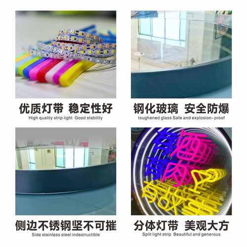 ktv牌酒吧力深渊红定制灯霓虹灯镜字网灯箱发光亚克霓虹灯霓虹灯