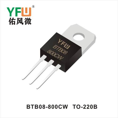微触发单向可控硅 TYN840 TO-220B封装印字YFW TYN840 YWF/佑风