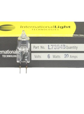 ILT 原Gilway L7394 B 6V20W G4 MD魅力1600/2000半自动生化仪灯