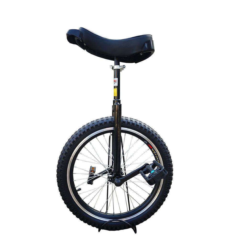 浩隆独轮车2.4粗胎平肩双层加厚铝圈学生儿童成人健身体育游乐