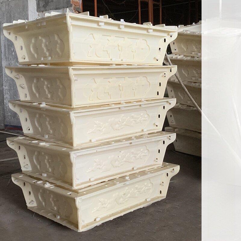 花盆模具水泥现浇长方形欧式塑料盆景模型混凝土自制磨具加厚新款