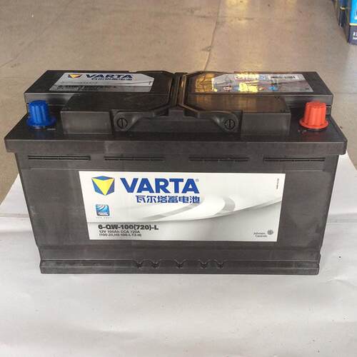 厂家供应免维护蓄电池 12v100ah蓄电池 6-qw-100瓦尔塔电池
