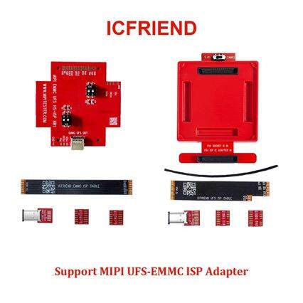 Flash64 ISP adapter, 测试座 UFS多功能座
