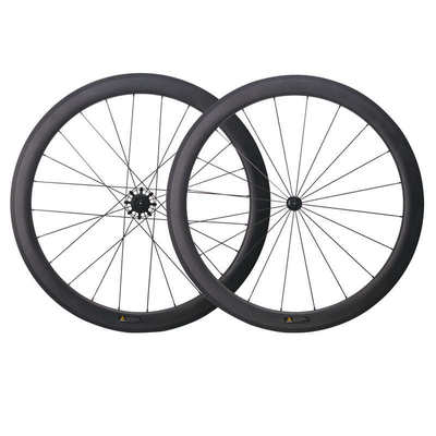 700C锐杰逊RUJIXU38/50/60mm碳纤维公路车轮组V刹圈刹开口真空胎