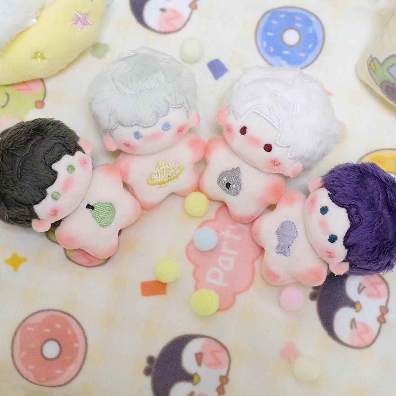 【恋与深空棉花娃娃】5cm海星体豆豆眼可爱换装毛绒玩偶节日礼物