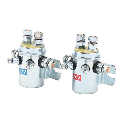 电动绞盘机继电器DC12V24V200A6脚绞盘机电机正反转直流接触器