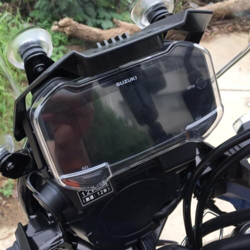 适用豪爵TR300XCR透明仪表盘保护壳DL250GSGSX250r防水罩放油螺丝