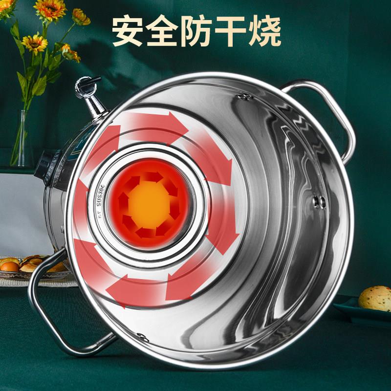 电保热烧水桶加桶热温一体锅家用药浴洗澡OS-KST月子商用大容高量