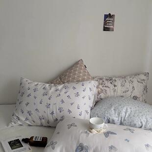 48x74cm 印花枕套 40s全棉纯棉双层纱系列 对 枕套单品