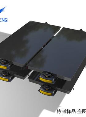 山东生产MPC-18-6矿用平板车 大碰头平板矿车 18吨平板式矿车