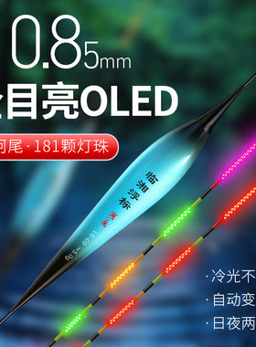 OLED夜光目亮两用灵敏鲫鱼浮漂