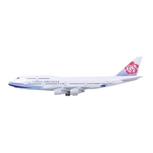 47CM带轮子带声控灯中华航空747飞机模型华航350客机长荣仿真航模