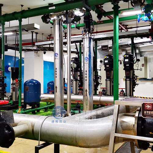 通辉静音管中泵2.2KW系列原装管中泵供水设备5年质保 管中泵厂家