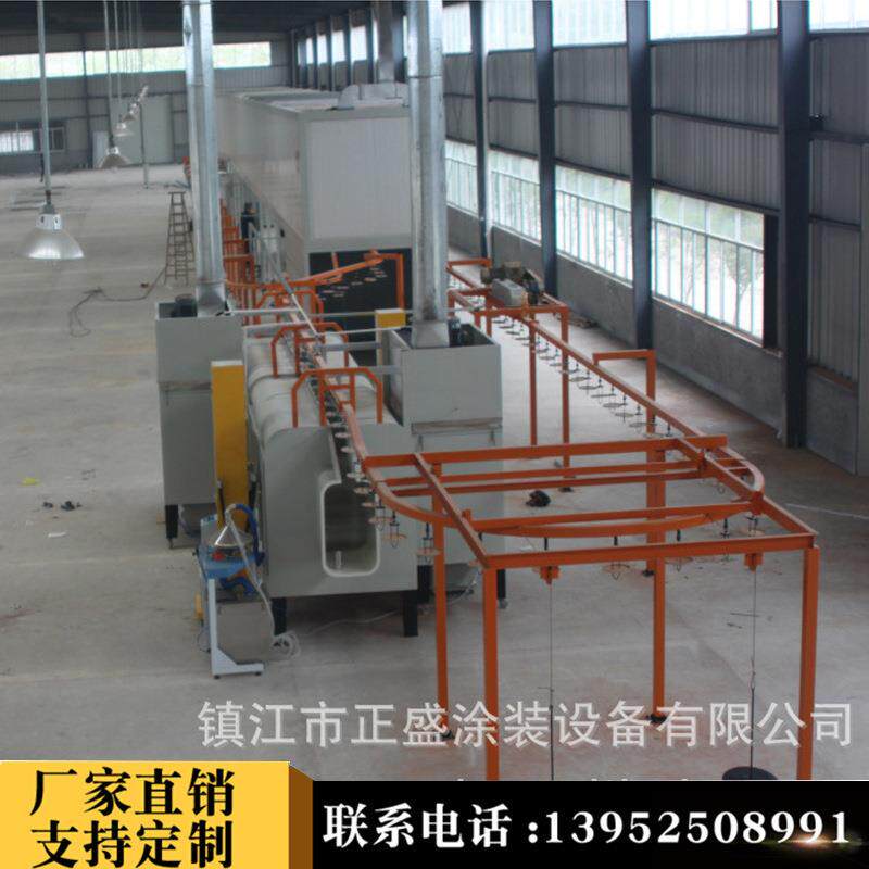 专业供应静电喷塑设备 质量保证 喷塑流水线 家具五金件喷塑线