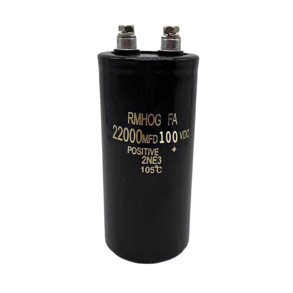 全新进口63V/100V22000UF功放机音响直流DC电解电容器80V10000MFD