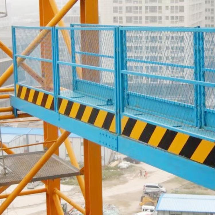 吊防护栏施工高空通道585平工台桥梁施作业拼塔装式吊人塔行通道