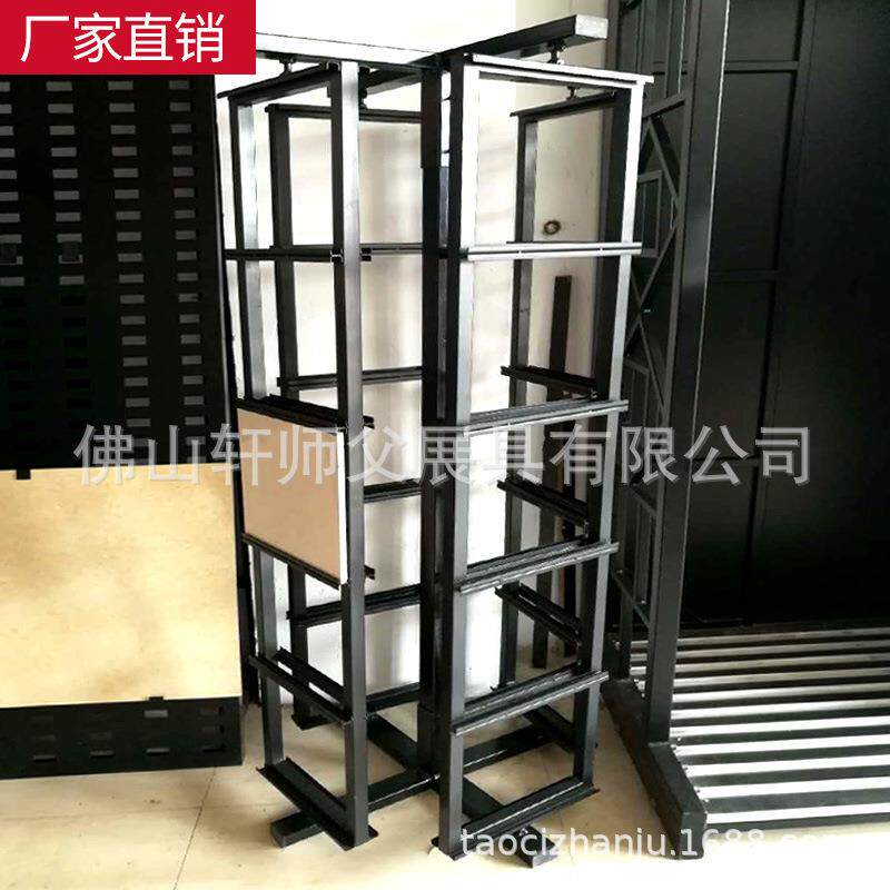 新款直销爆米花图微晶石地砖展示架 客厅高亮度600x600地面瓷砖展