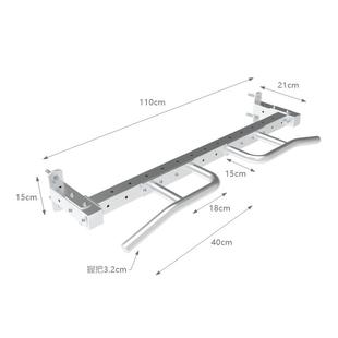 正品际不锈钢门上多把位单杠东家用上引健体向单杆拉力绳吊环款身