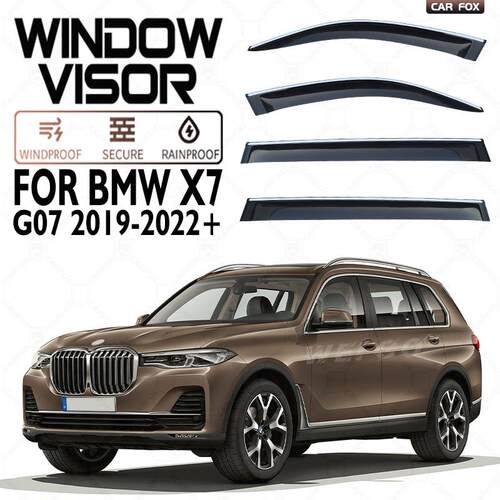 适用于宝马X7晴雨挡雨侧窗导流板BMWX7G072019+Windowvisor